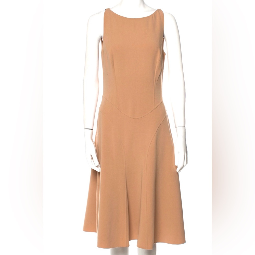 Michael Kors Virgin Wool A-Line Dress